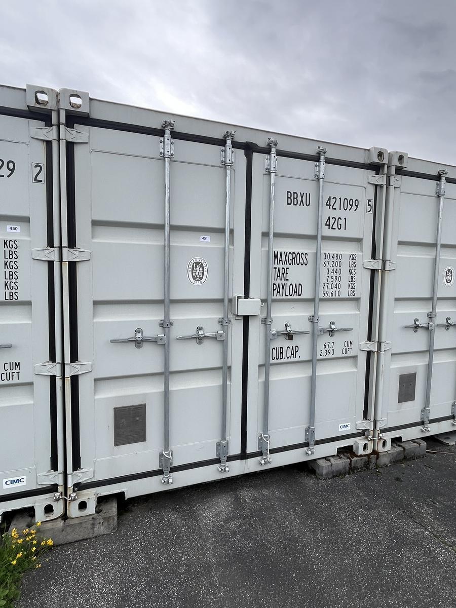 See-Lagercontainer 40 mit Doppeltüre ca.12.19 x 2.44 x 2.60 m
